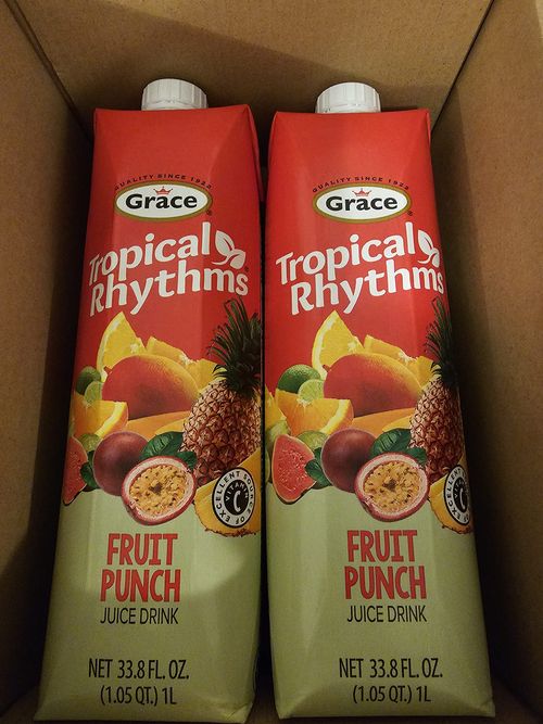 Grace Tropical Rhythms Pineapple Ginger 12-Pack (200ml each) - Spicy Tropical