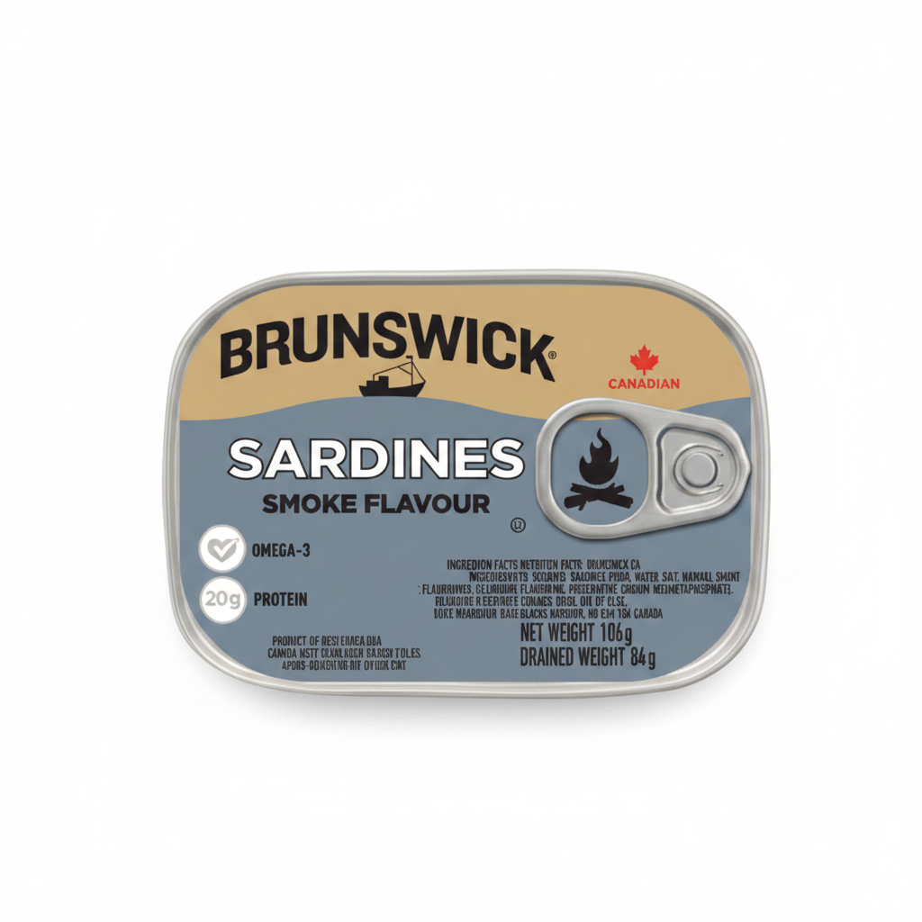 Brunswick Smoked Flavour Sardines (106g)