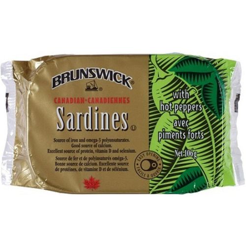 Brunswick Sardines with Hot Pepper (106g)