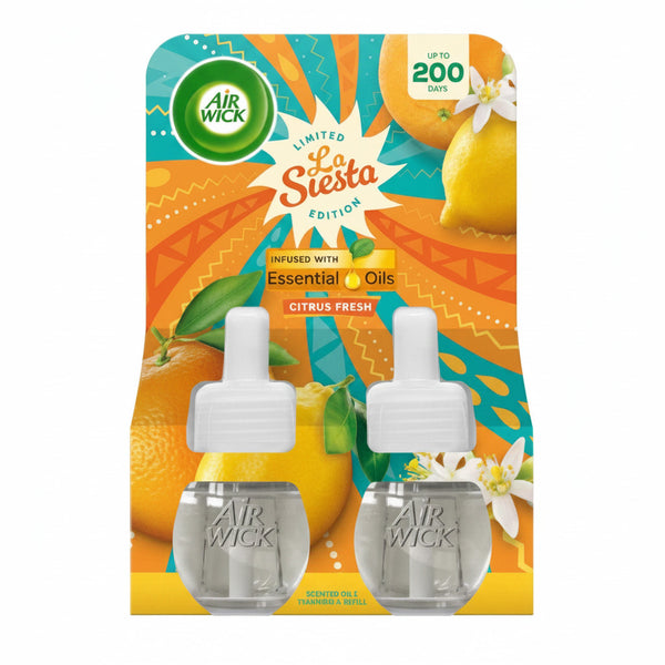 Air Wick Citrus Air Freshener Twin Pack