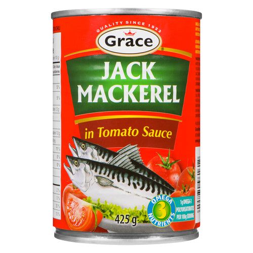 Grace Jack Mackerel in Tomato Sauce 425g