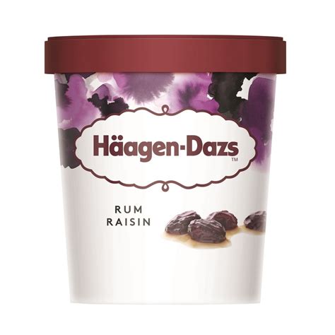 Haagen-Dazs Rum Raisin Ice Cream (473ml)