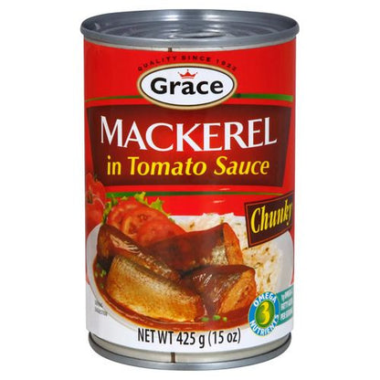 Grace Classic Mackerel in Tomato Sauce 425g