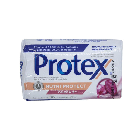 Protex Nutri Protect Antibacterial Bar Soap 3-Pack - Nourishing Skin Protection