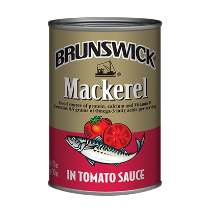 Brunswick Mackerel in Tomato Sauce 155g