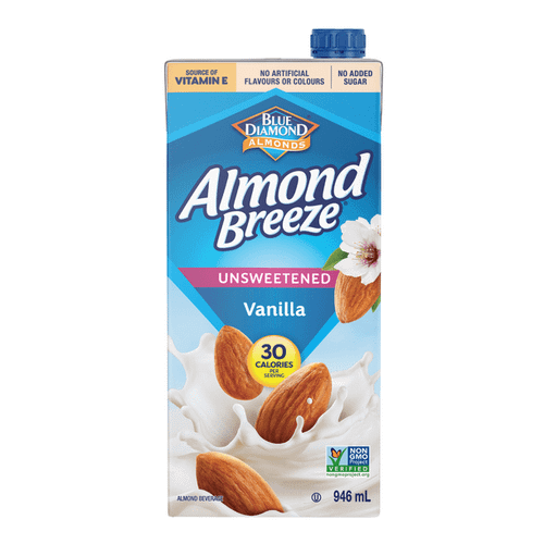 Blue Diamond Almond Breeze Unsweetened Vanilla 946ml
