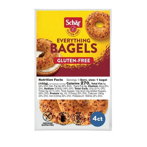 Gluten Free Everything Bagels 14oz