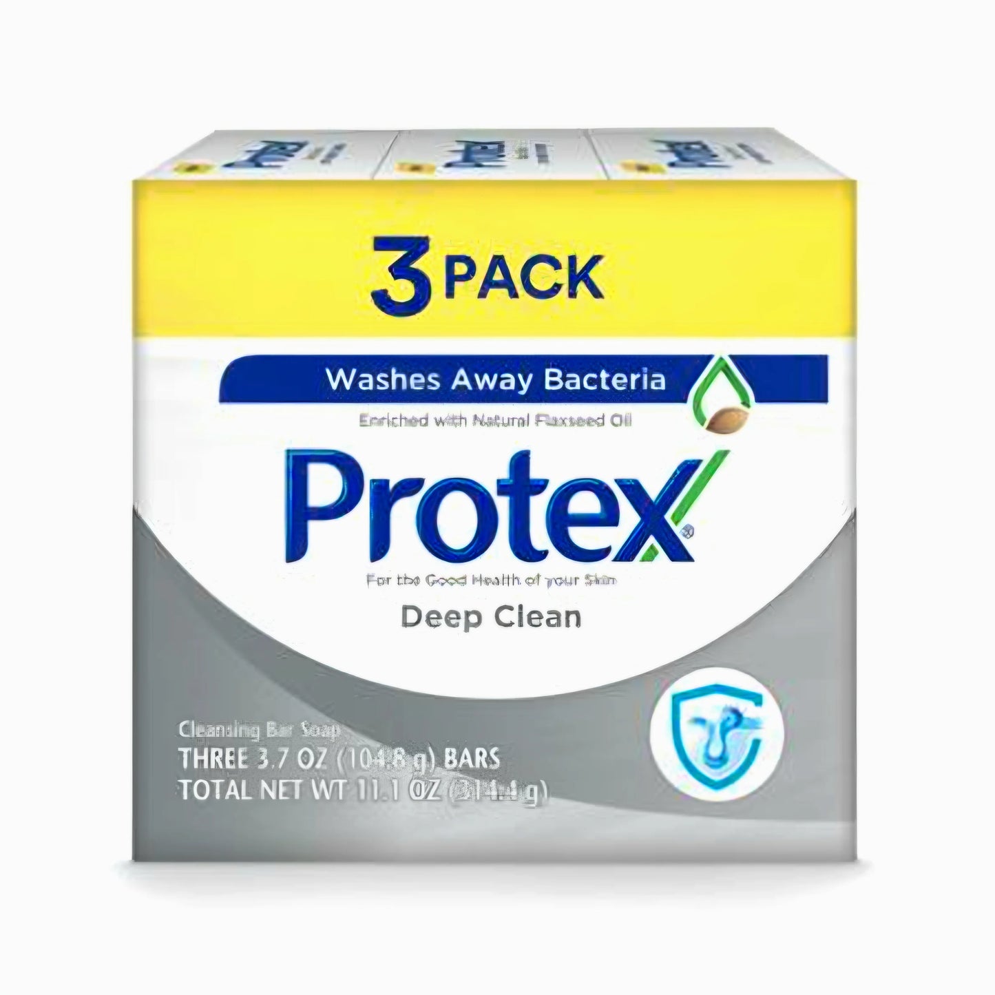 Protex Deep Clean Antibacterial Bar Soap 3-Pack
