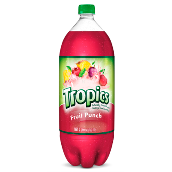 Tropics Fruit Punch 2L (Case of 6)
