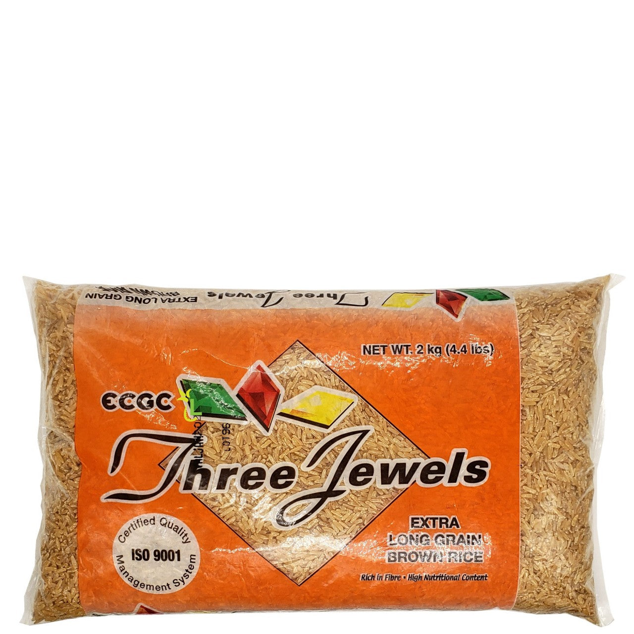 Three Jewels Brown Rice 4.4lb