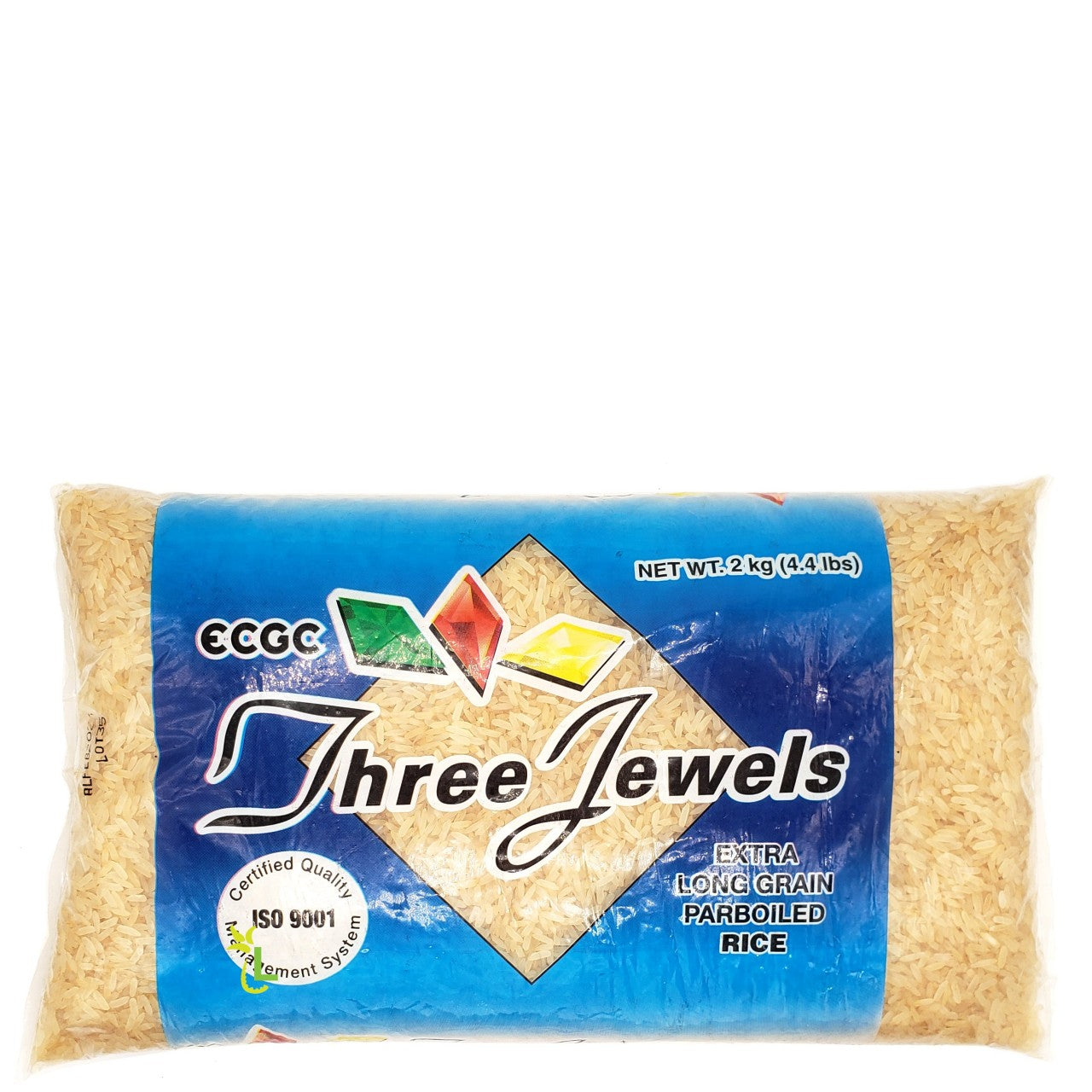 Three Jewels Parboiled Rice 4.4lb
