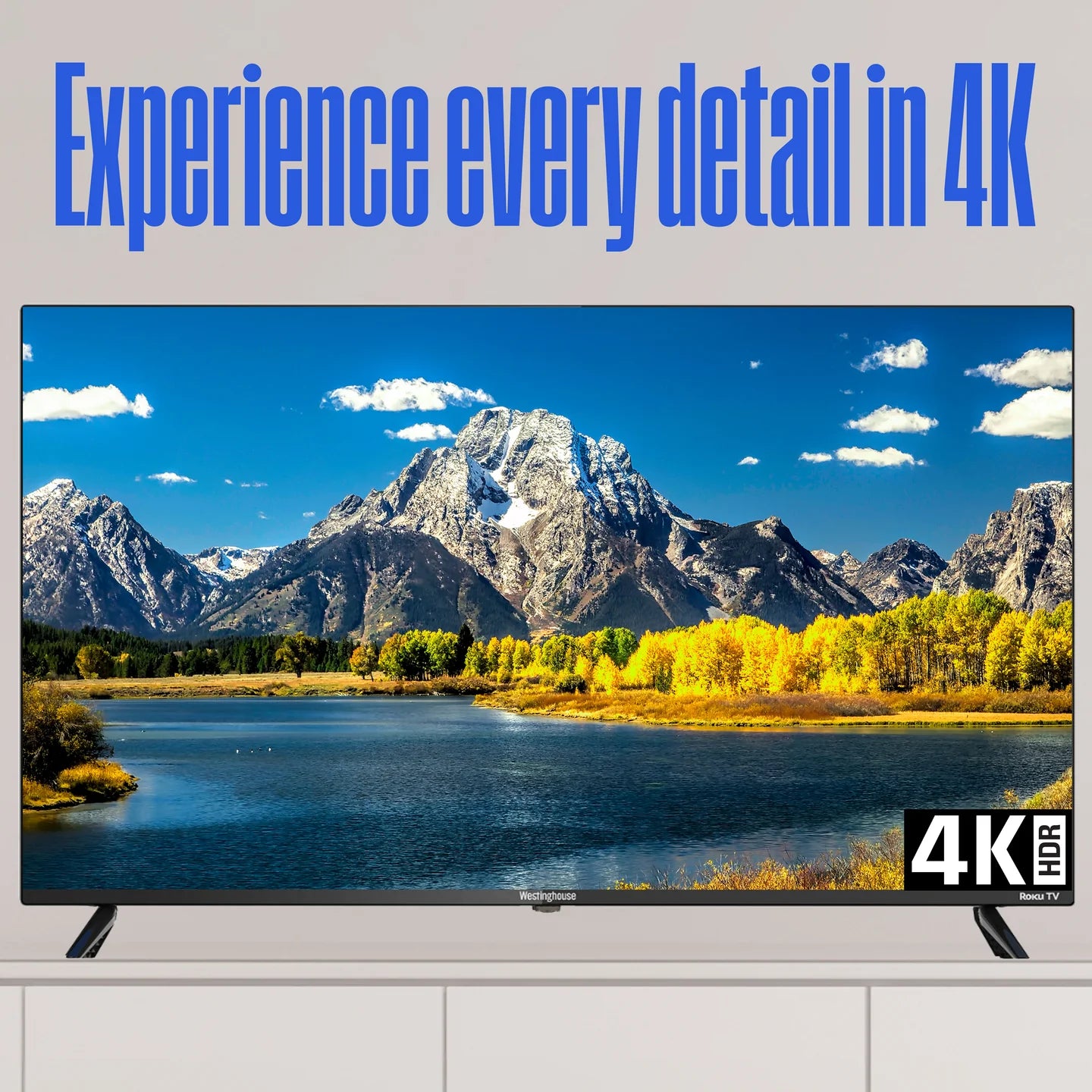 Westinghouse 40" Edgeless 4K UHD Roku TV