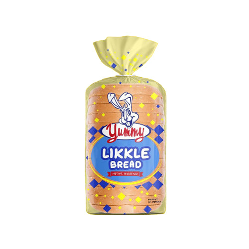 Yummy Likkle Bread White 510g