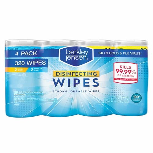 B Jensen Disinfecting Wipes