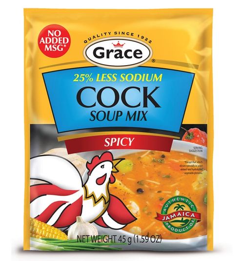 Grace Cock Soup Less MSG