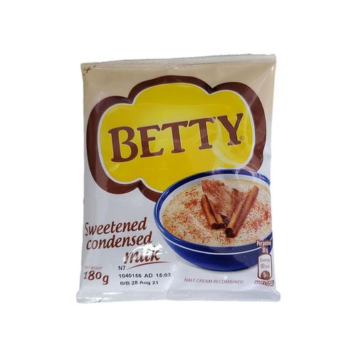 Betty Pouch Milk 180g
