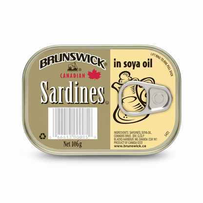 Brunswick Sardines in Soya Oil 106g