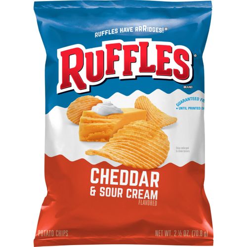 Ripples Sour Cream & Onion Chips 35g