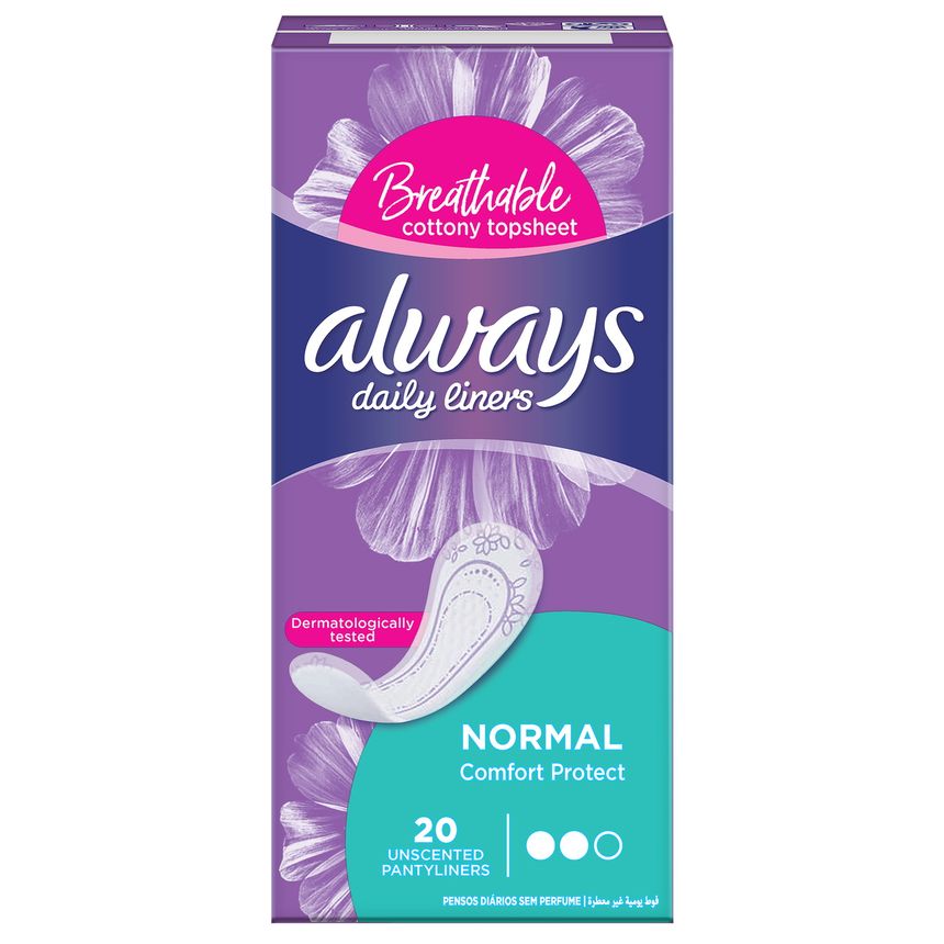 Always Liners Daily Fresh 20-Pack – 12 Pack