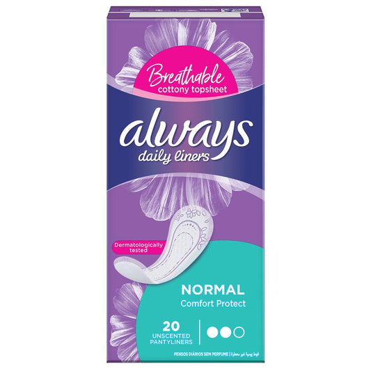 Always Liners Daily Fresh 20-Pack – 12 Pack