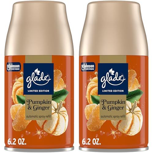 Glade Pumpkin & Ginger Refills 1.34oz – 2 Count