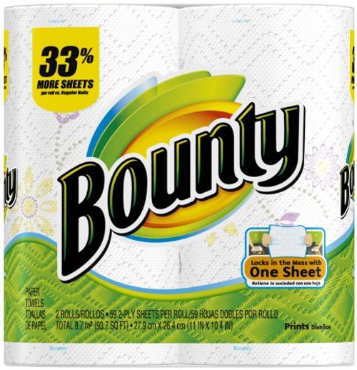Bounty Paper Towels 6-Pack
