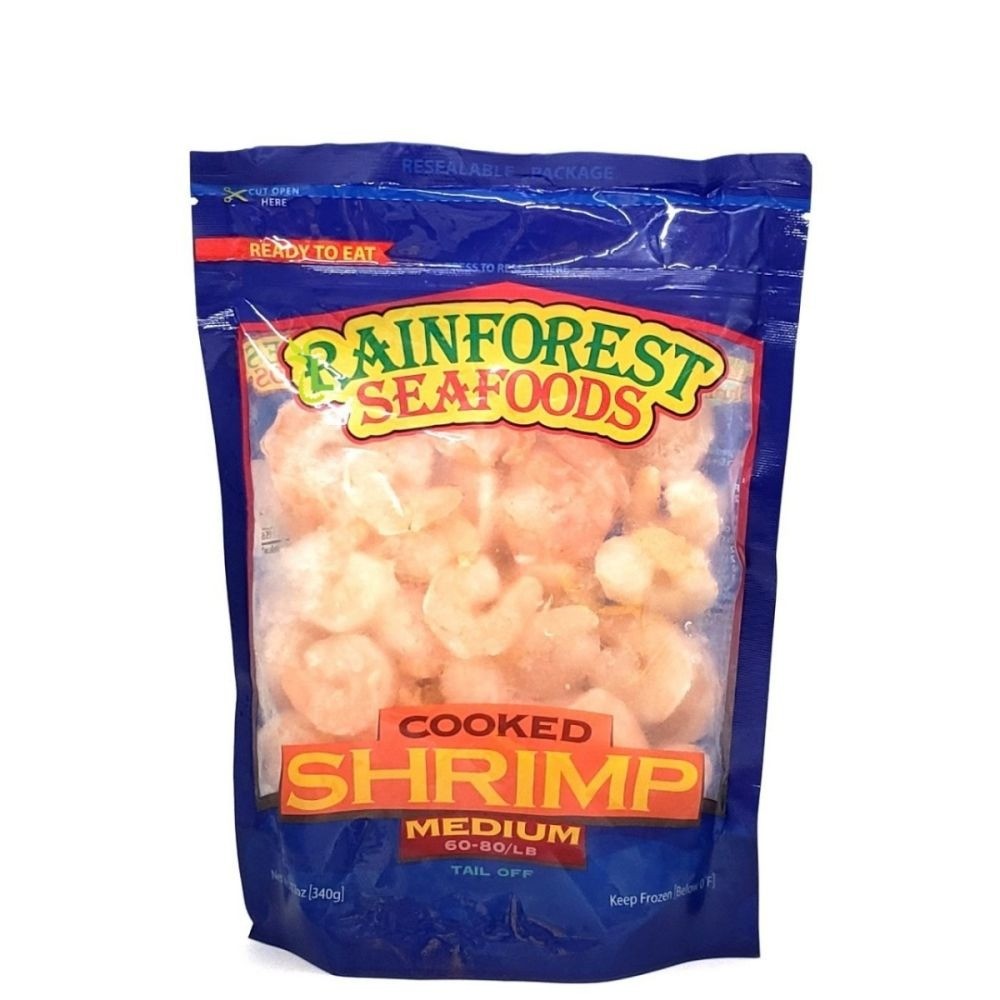 Rainforest Medium Shrimp 60-80 340g