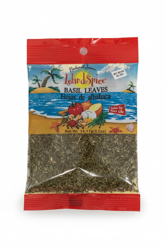 Island Spice Basil Leaves 0.5oz