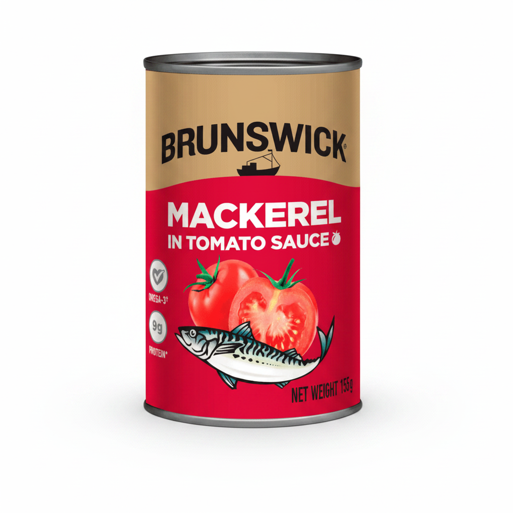 Brunswick Mackerel in Tomato Sauce 155g