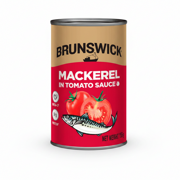 Brunswick Mackerel in Tomato Sauce 155g