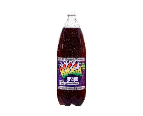 Bigga Grape Soda 2 Liter - Caribbean Grape Drink