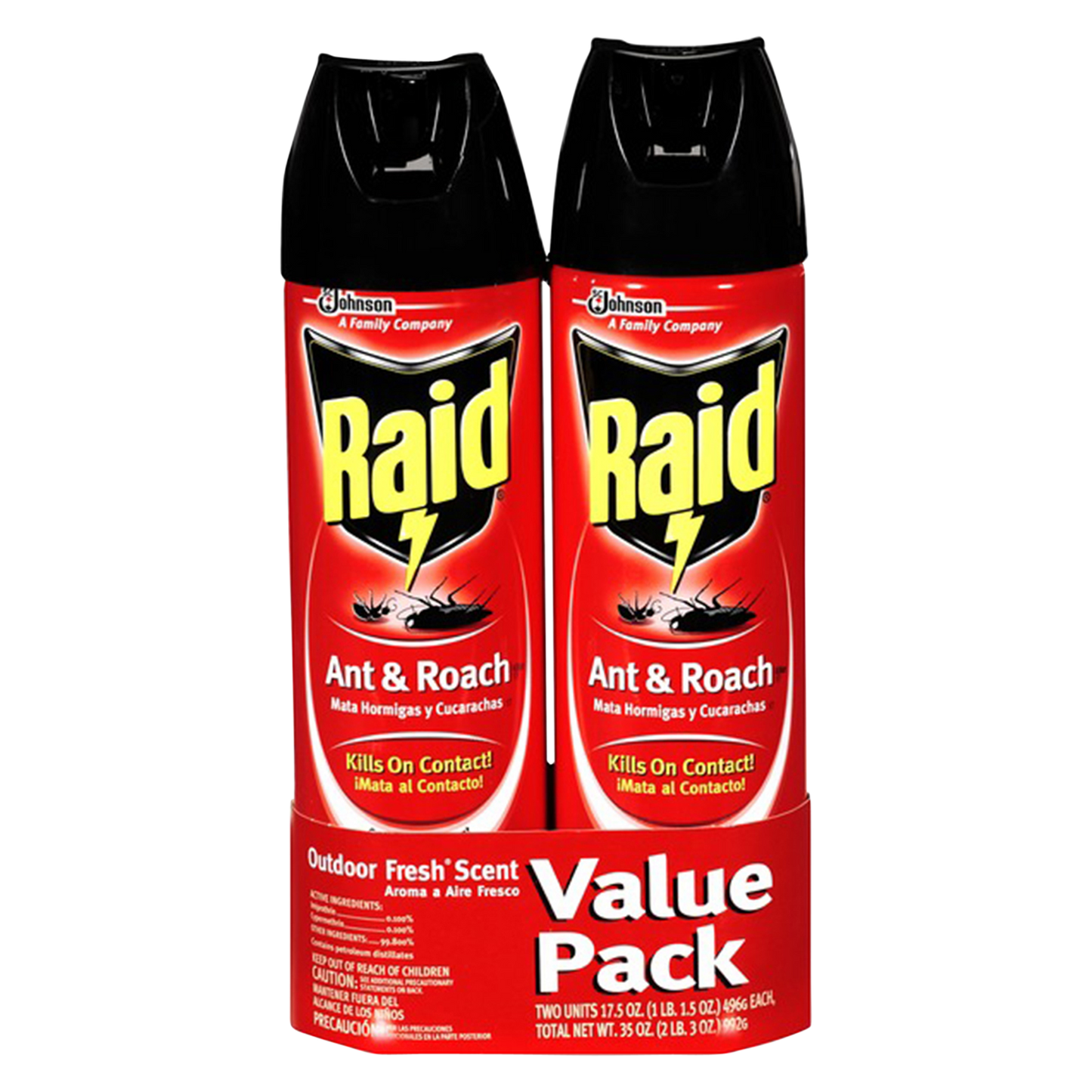 Raid Twin Pack 17.5 OZ
