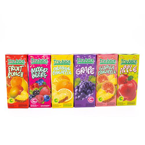 Tru-Juice Variety Pack 200ml (8-Pack)