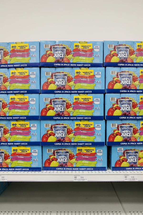 Capri Sun 100% Juice 40-Pack - Bulk Kids Drinks