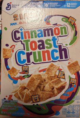 Cinnamon Toast Crunch Cereal 2-Bag Pack - Sweet Cinnamon Breakfast Cereal