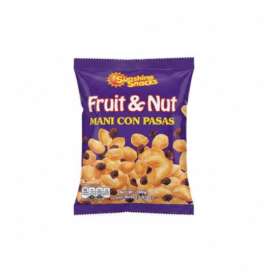 Sunshine Fruit And Nut 100g