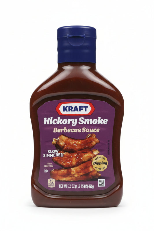 Kraft BBQ Smoke Sauce 496g - Smoky Barbecue Flavor