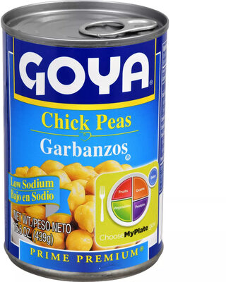 Low Sodium Chickpeas 439g