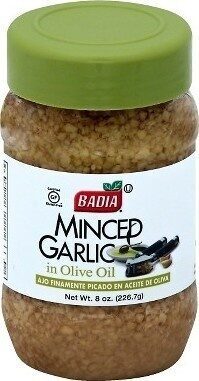 Minced Garlic with Olive Oil 8oz