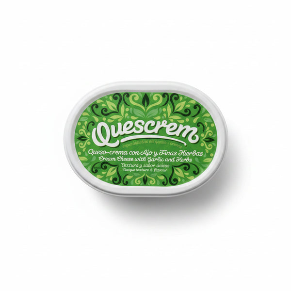 Quescrem Garlic & Herbs Spread