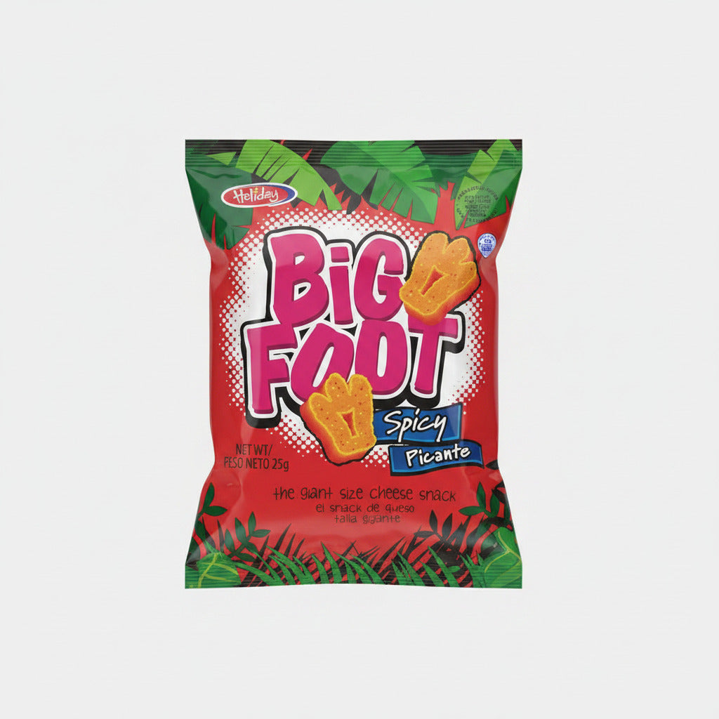 Holiday Spicy Big Foot Snack 4-Pack