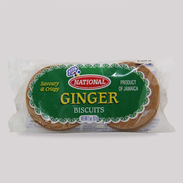 National Ginger Biscuits (36g/57g)