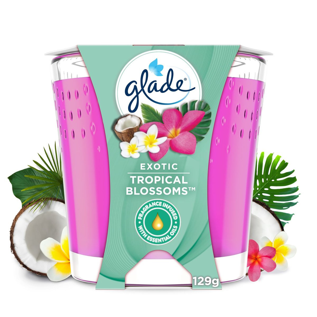Glade Candle Exotic Tropical Blossoms