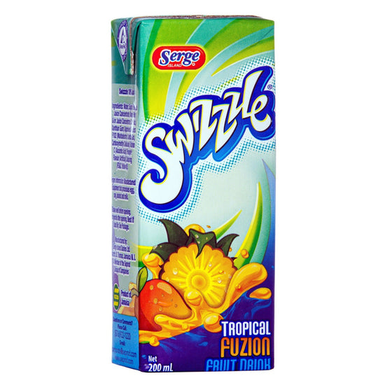 Swizzle Tropical Fuzion 200ml - Caribbean Tropical Fruit Drink