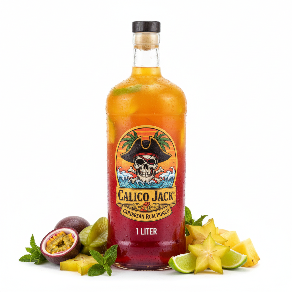 Calico Jack Rum Punch 1 Litre