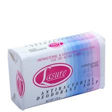 Lasure Antibacterial Bath Soap White