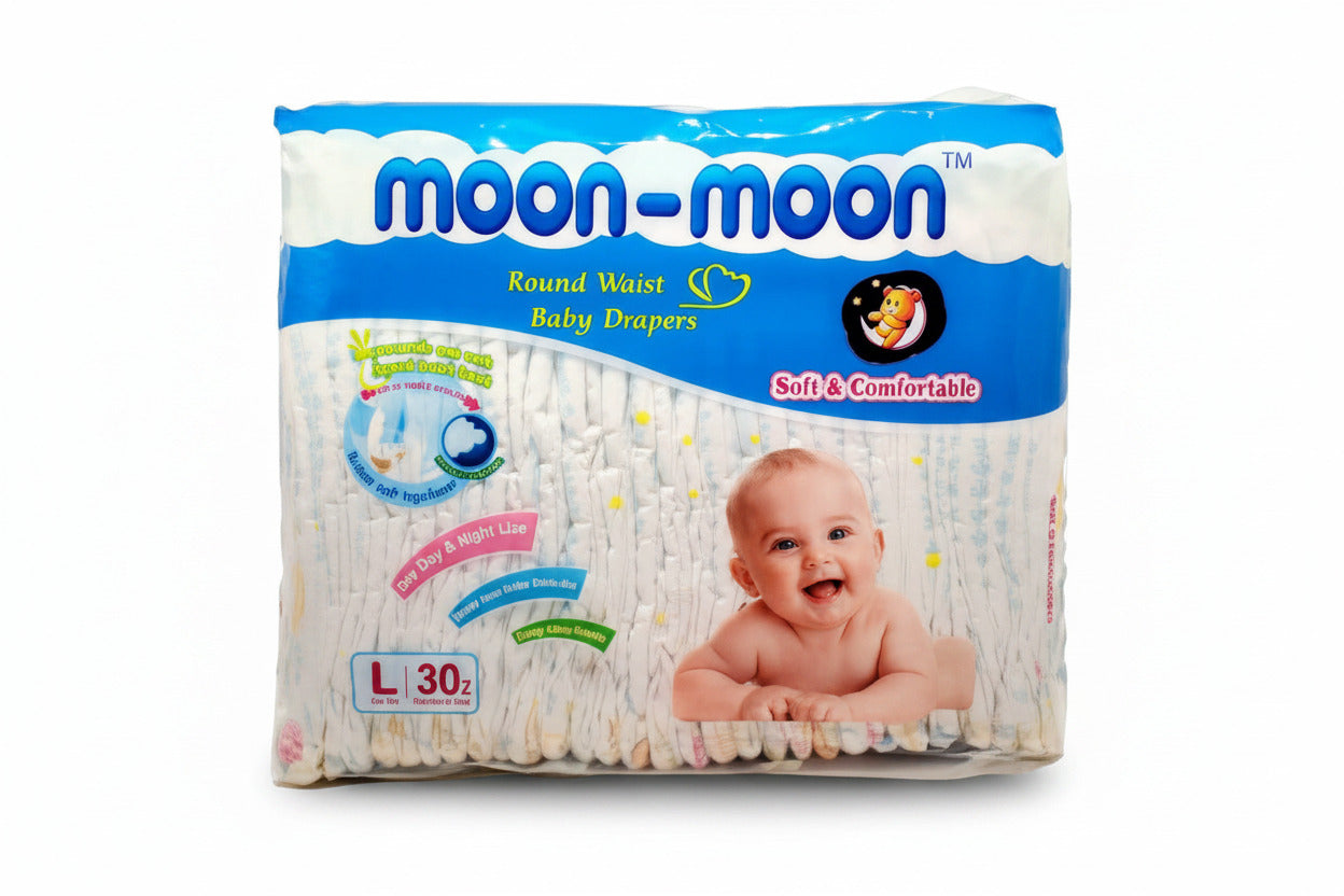 Moon Moon Baby Diapers Large