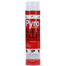 Pyro Insect Killer 600ml - Fast-Acting Indoor & Outdoor Insect Spray