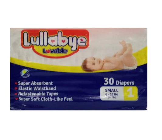 Lullabye Baby Diapers Large (30-Count)