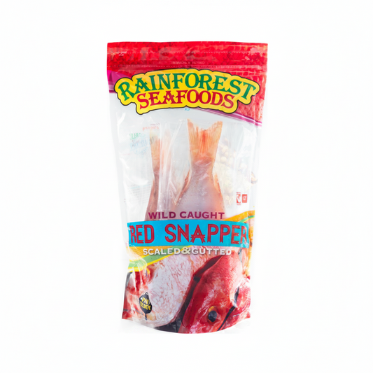 Rainforest Red Snapper Scaled & Gutted 908g